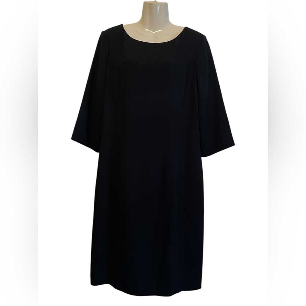Josephine Chaus Classic Black Long Sleeve Dress